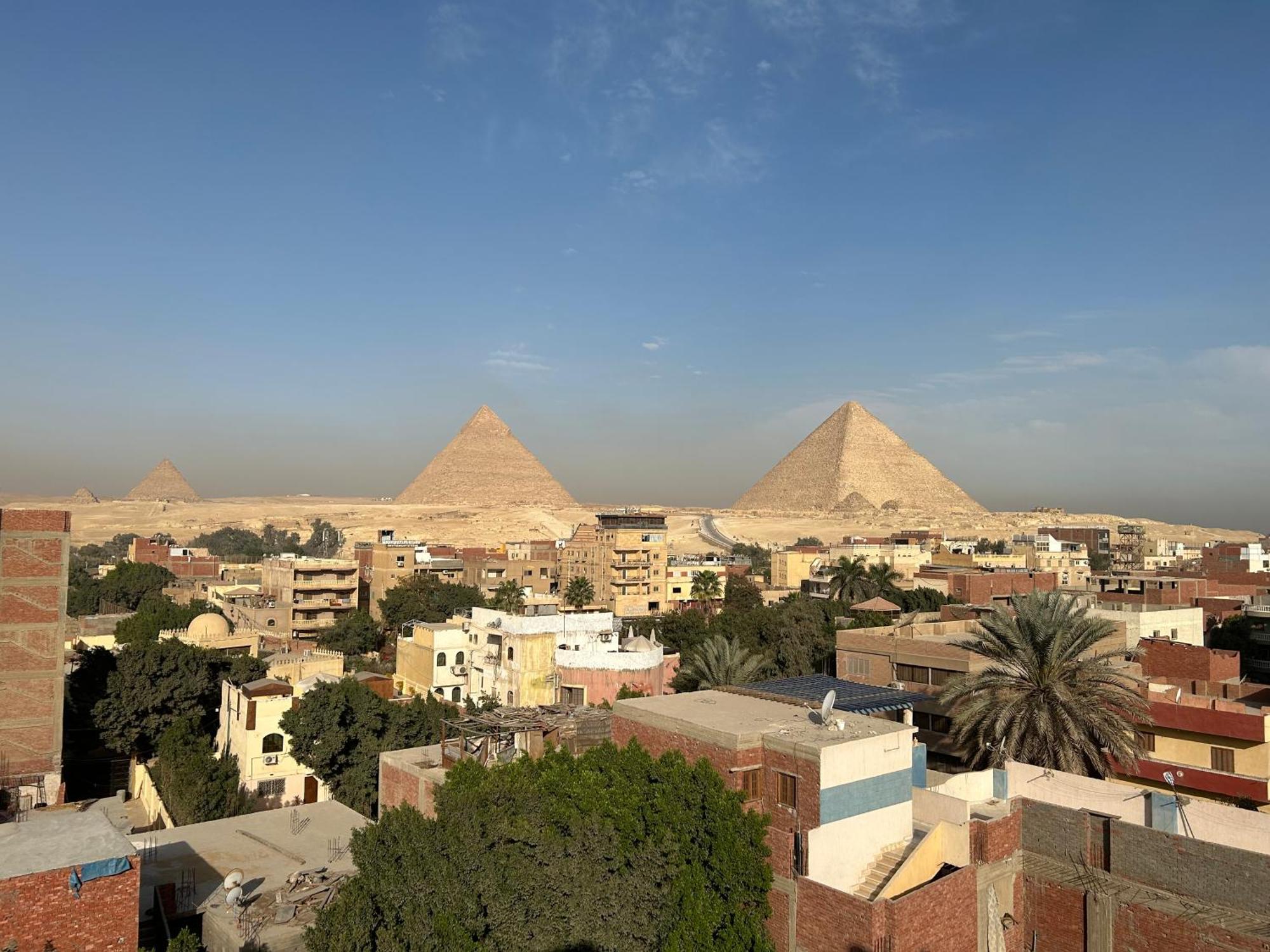 Appartement Loay Pyramids View à Le Caire Extérieur photo