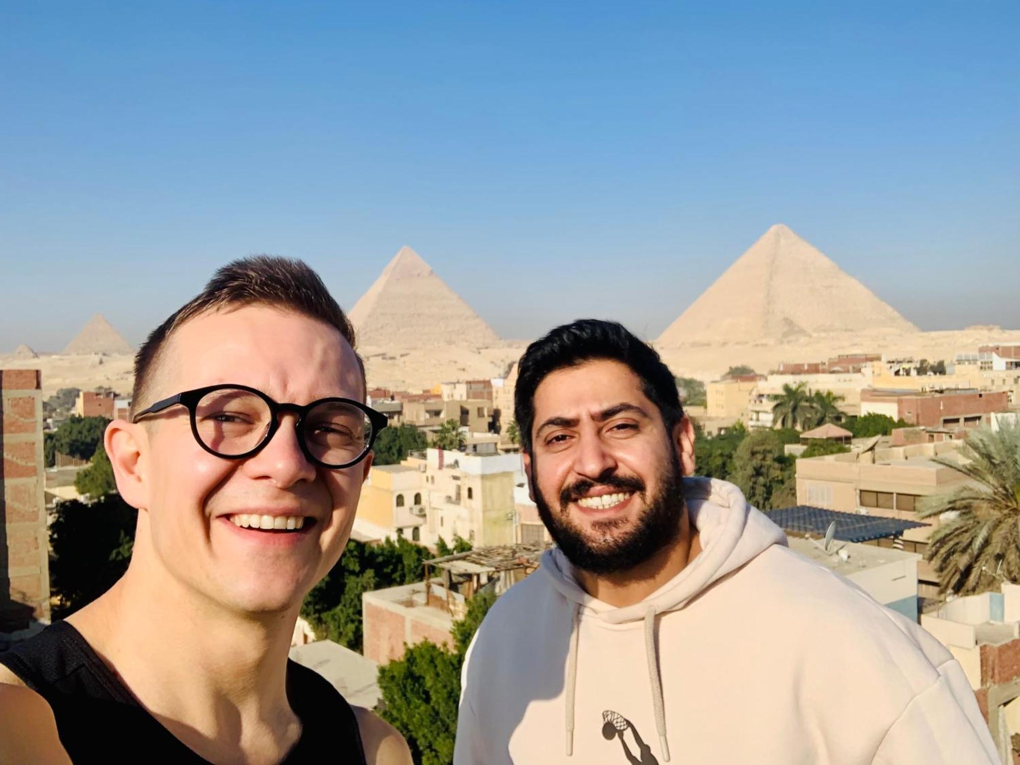 Appartement Loay Pyramids View à Le Caire Extérieur photo