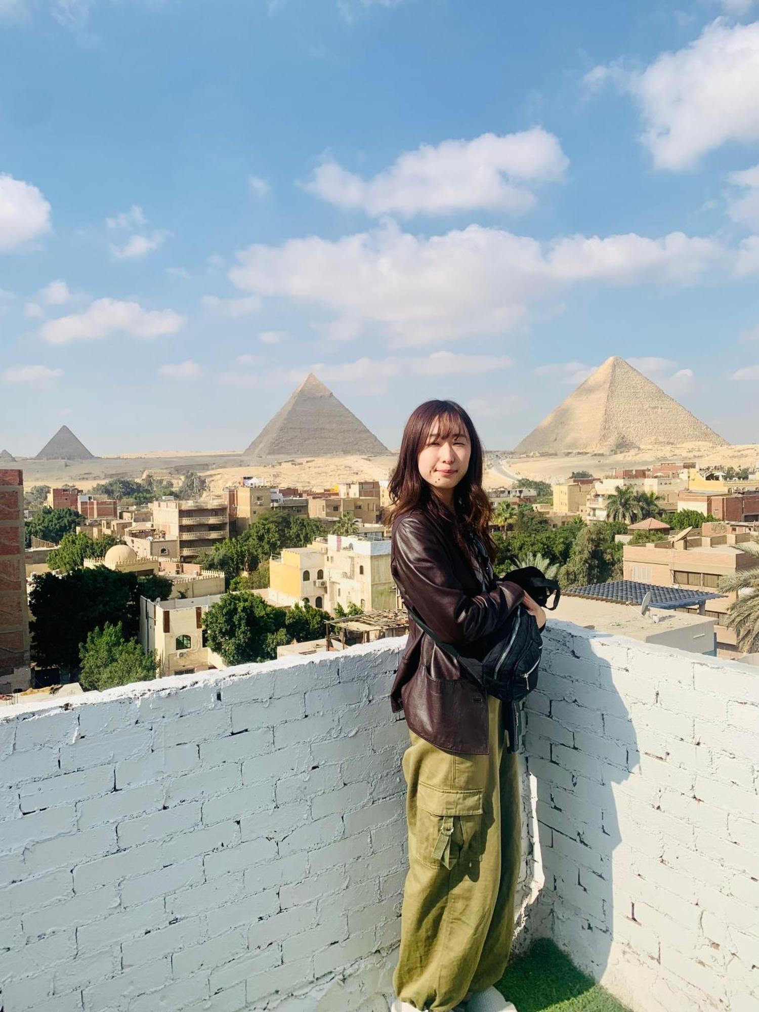 Appartement Loay Pyramids View à Le Caire Extérieur photo
