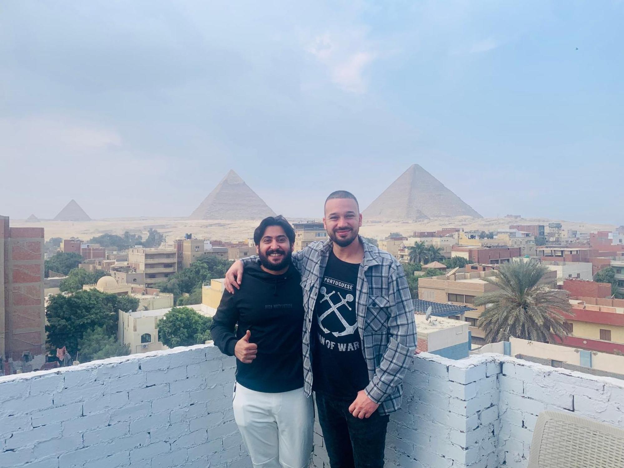 Appartement Loay Pyramids View à Le Caire Extérieur photo