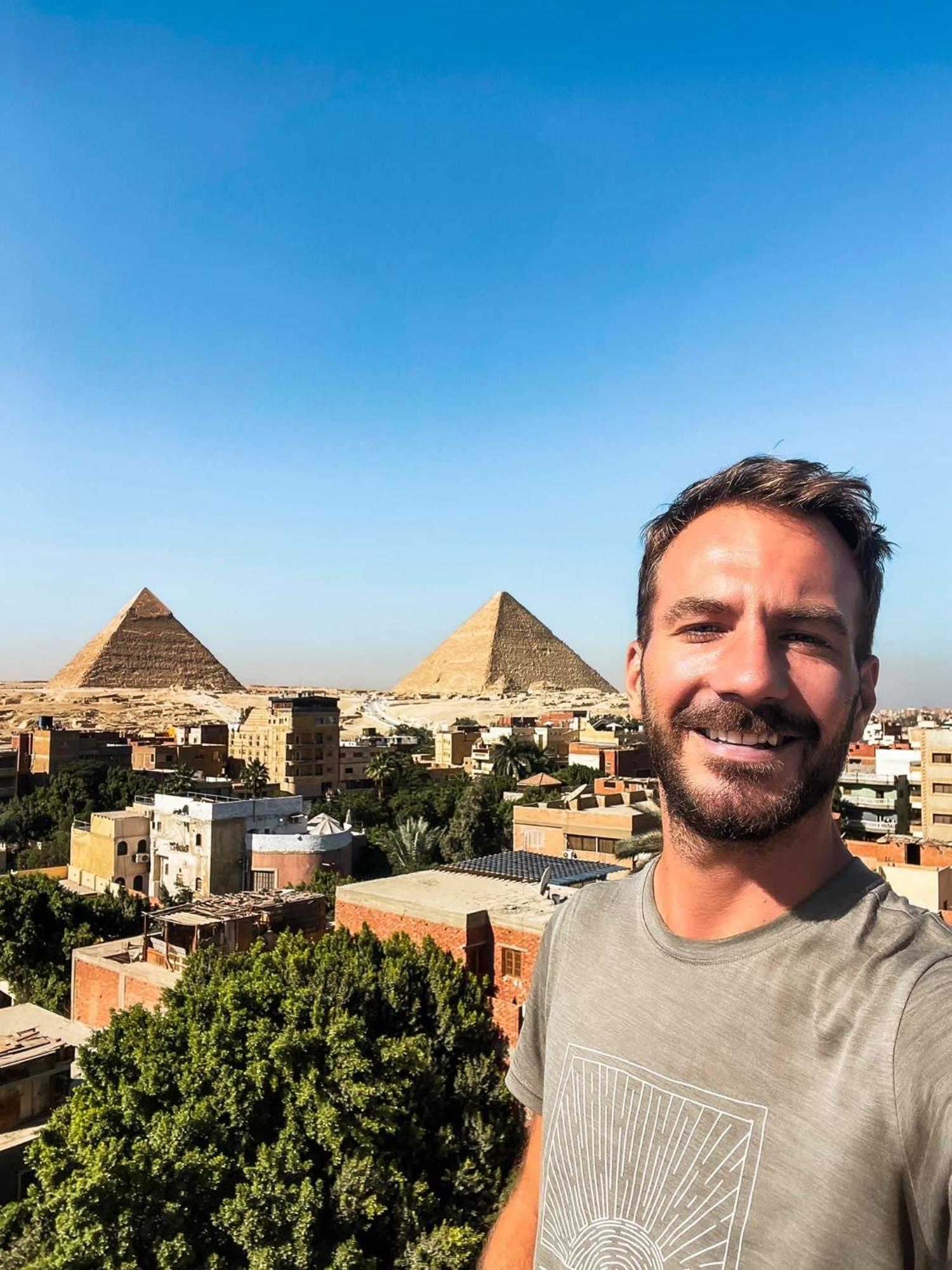Appartement Loay Pyramids View à Le Caire Extérieur photo