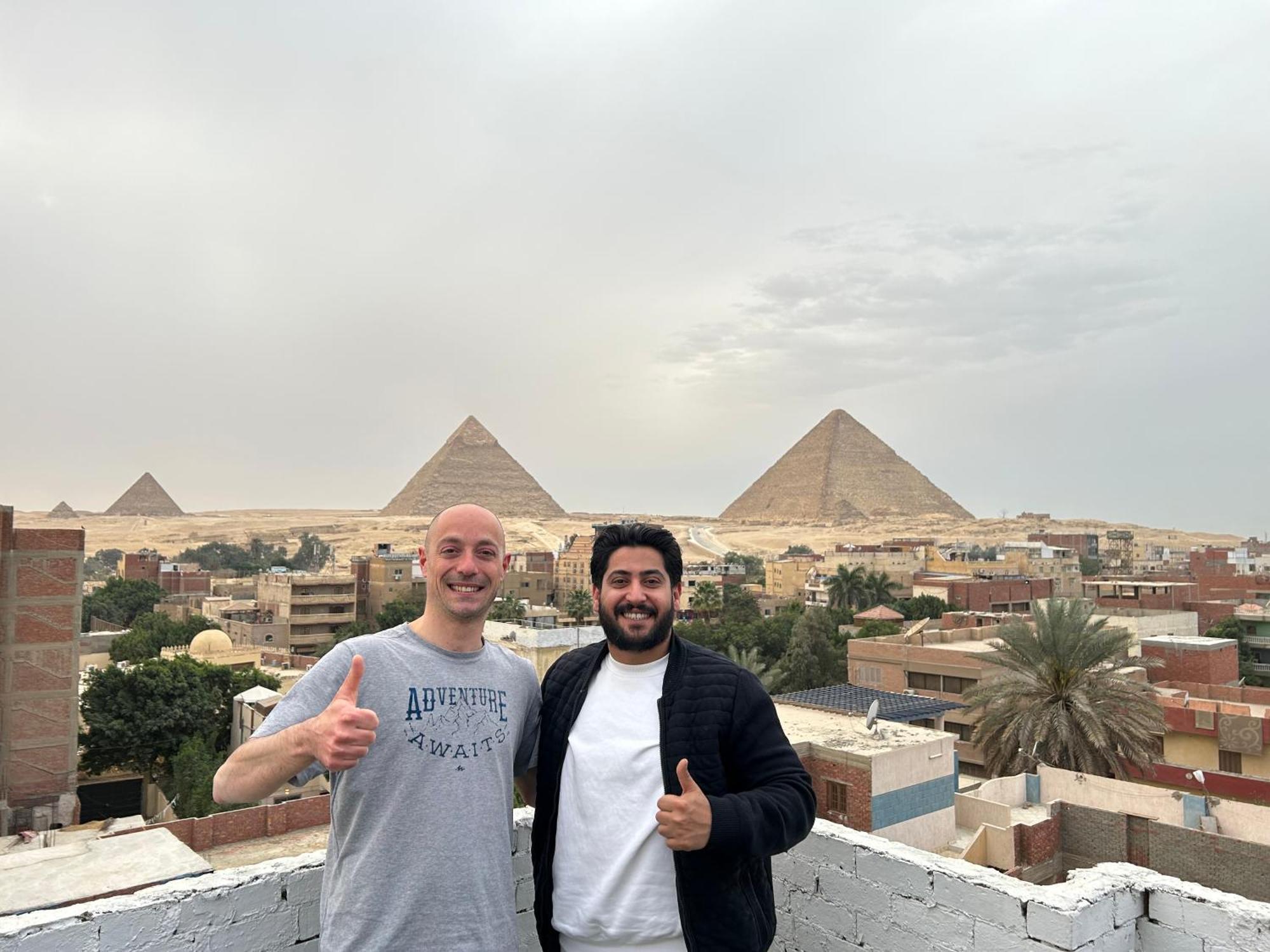 Appartement Loay Pyramids View à Le Caire Extérieur photo