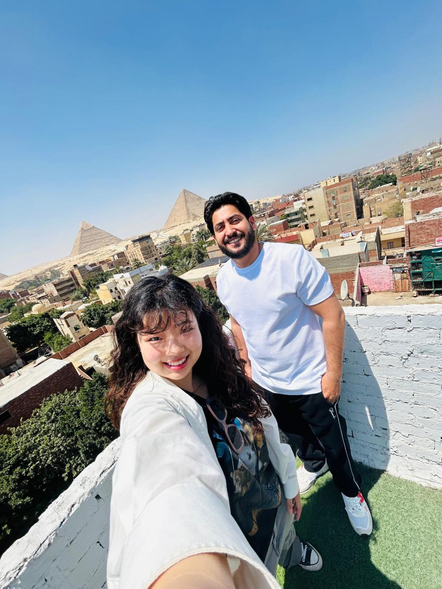 Appartement Loay Pyramids View à Le Caire Extérieur photo