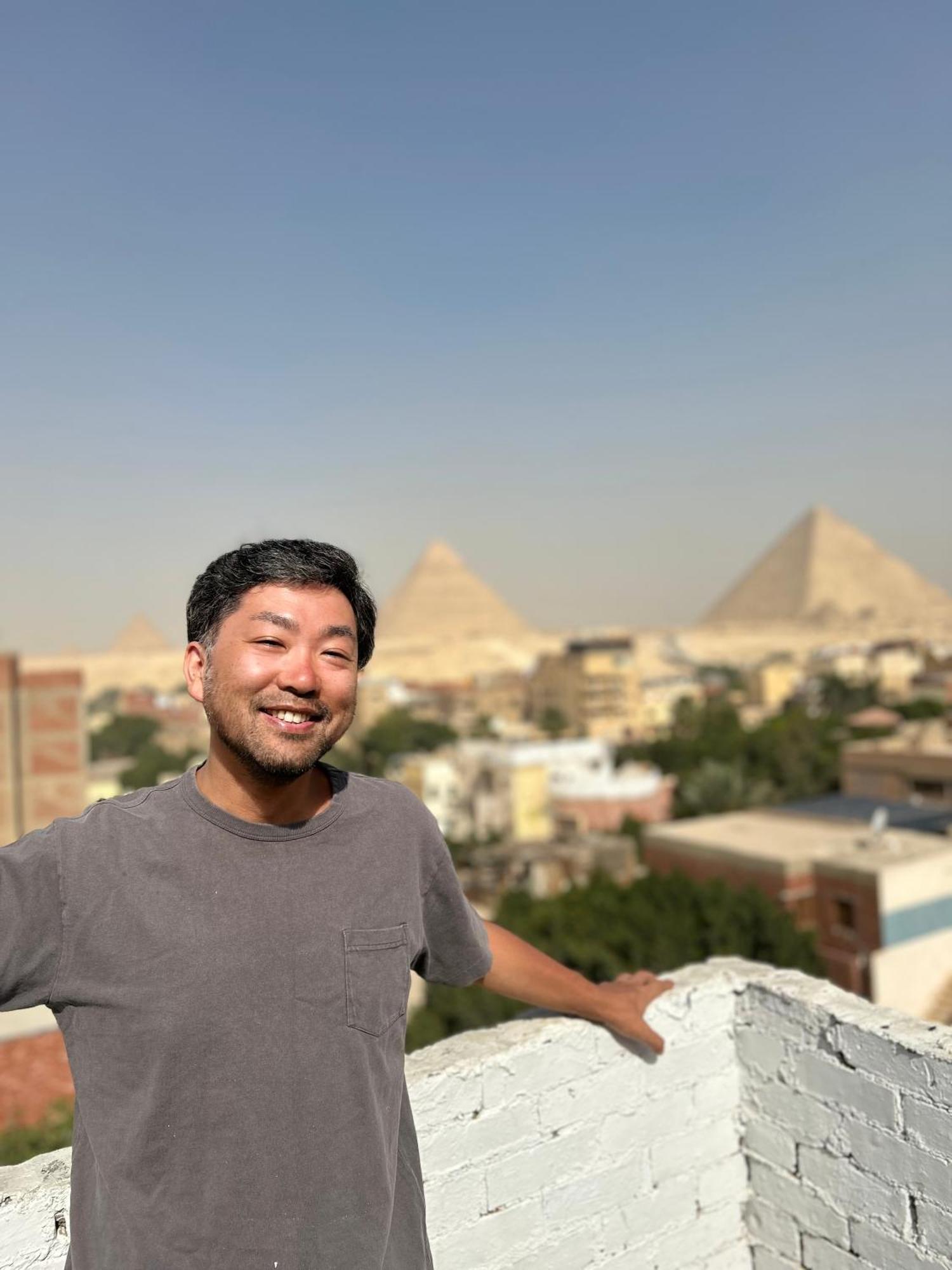 Appartement Loay Pyramids View à Le Caire Extérieur photo