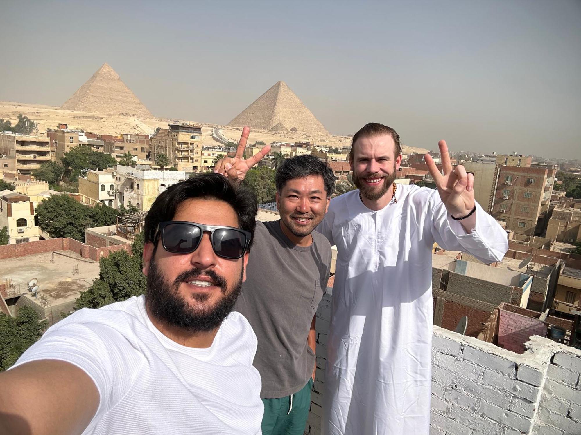 Appartement Loay Pyramids View à Le Caire Extérieur photo