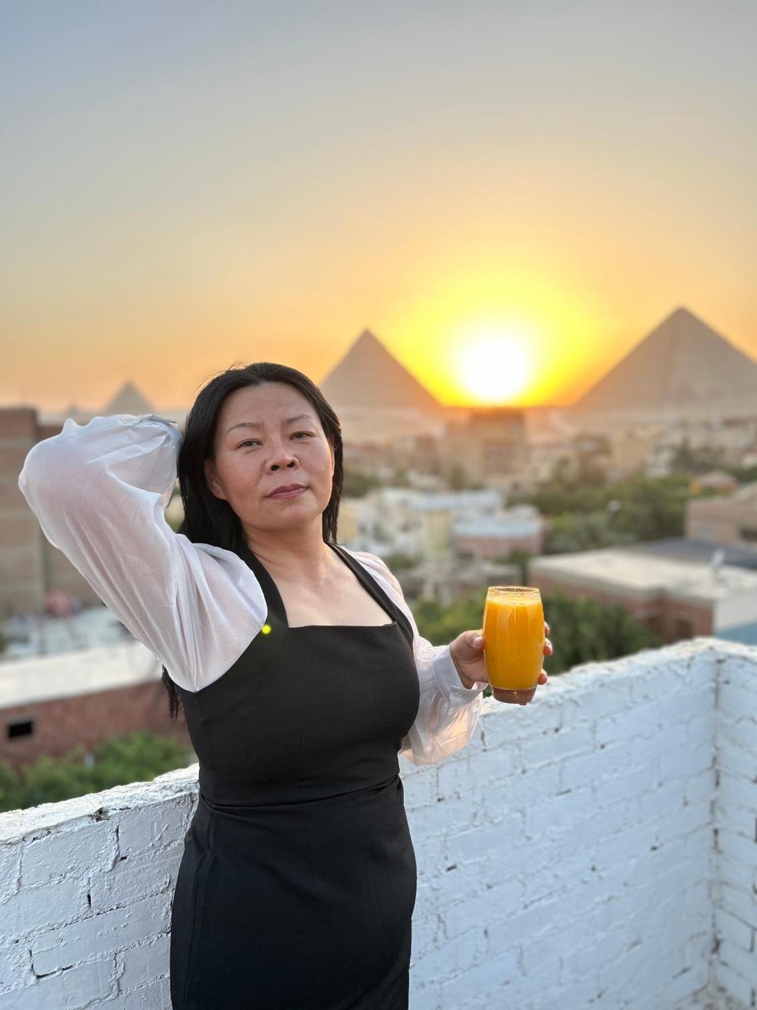 Appartement Loay Pyramids View à Le Caire Extérieur photo