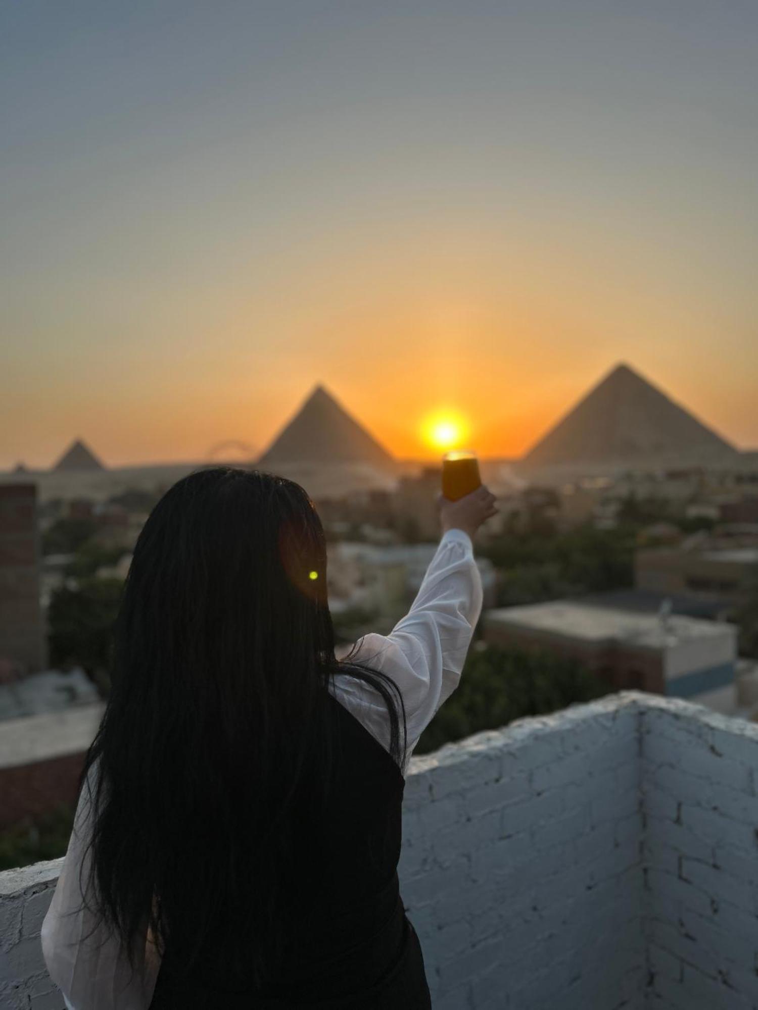 Appartement Loay Pyramids View à Le Caire Extérieur photo