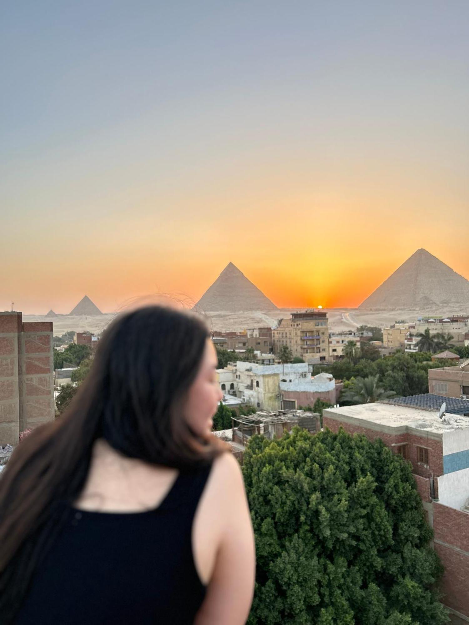 Appartement Loay Pyramids View à Le Caire Extérieur photo