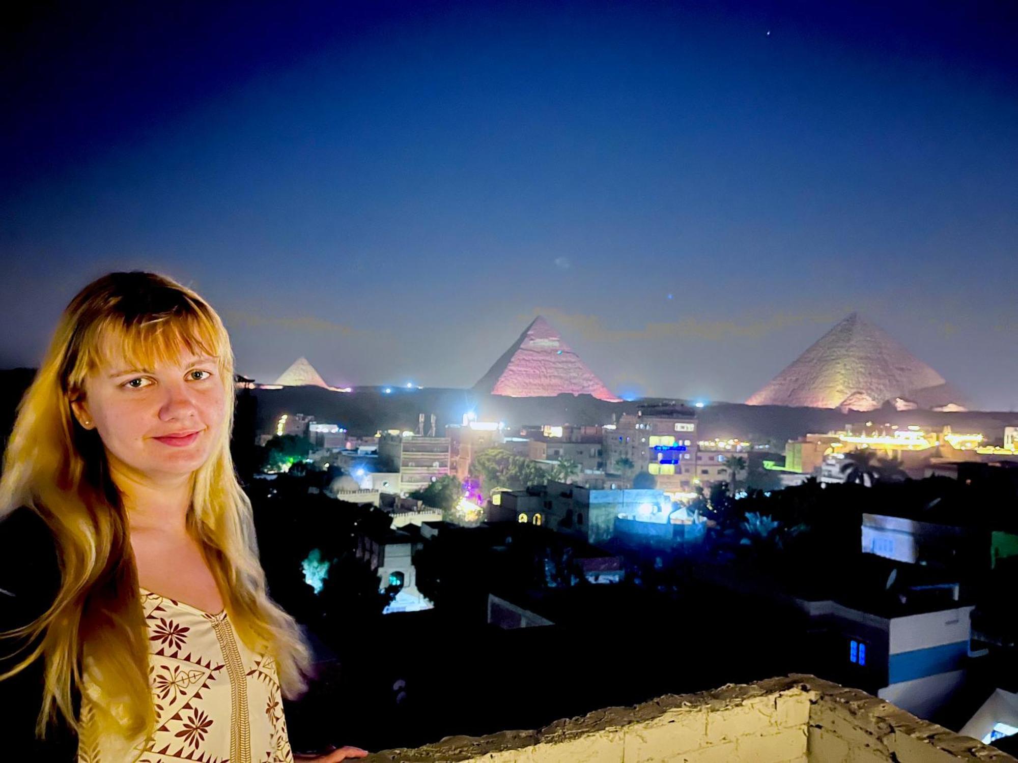 Appartement Loay Pyramids View à Le Caire Extérieur photo