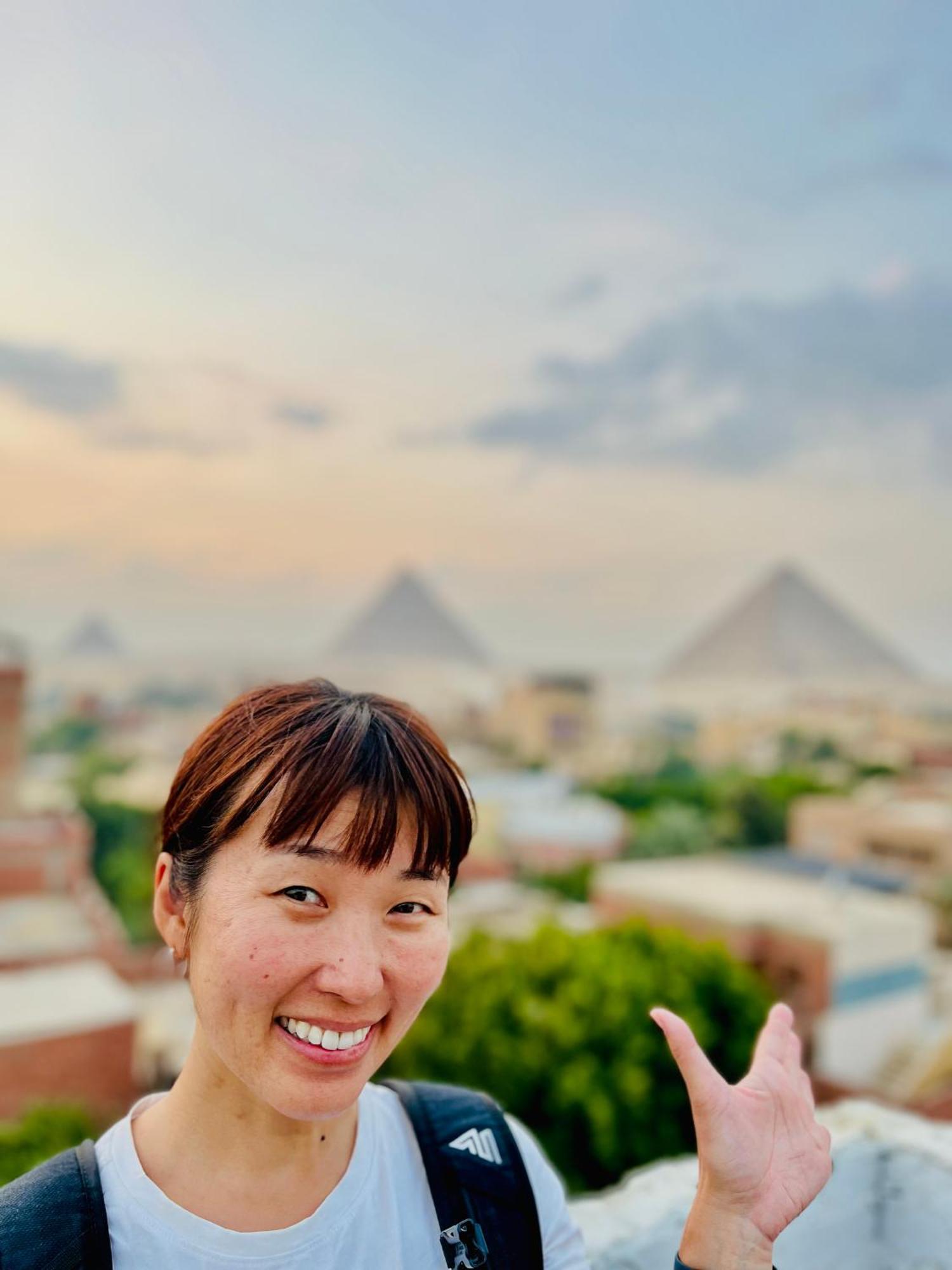 Appartement Loay Pyramids View à Le Caire Extérieur photo