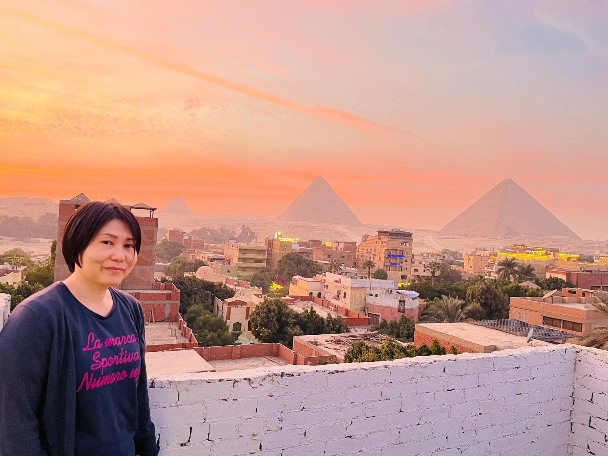 Appartement Loay Pyramids View à Le Caire Extérieur photo