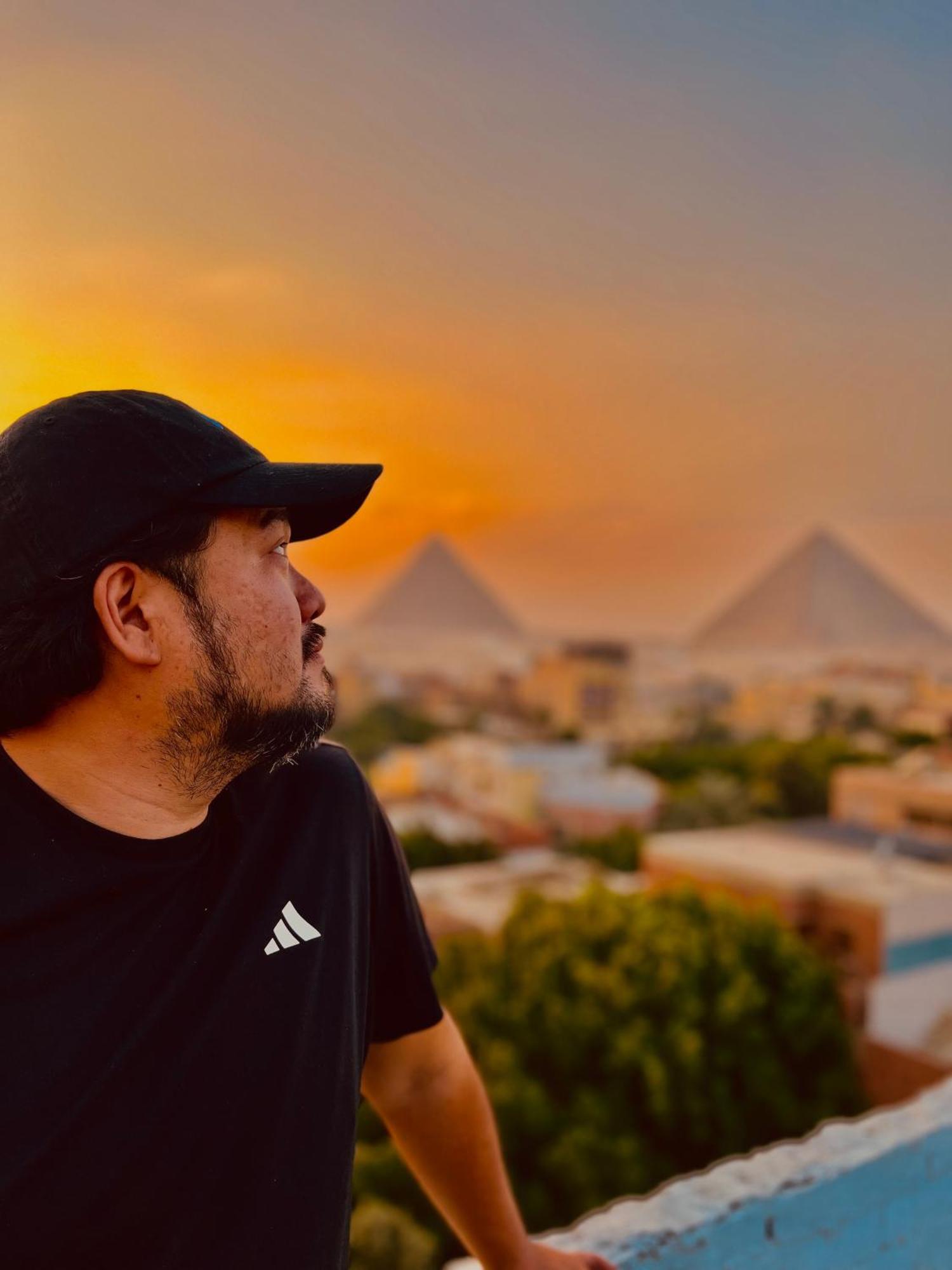 Appartement Loay Pyramids View à Le Caire Extérieur photo
